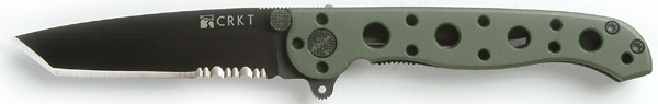 foto M16 EDC green grip tanto blade